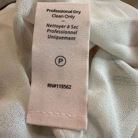 CINQ À SEPT Sheila‎ Floral Ruffle-Trim Midi Dress Size 2 V-Neck Flutter Sleeve - Picture 12 of 14